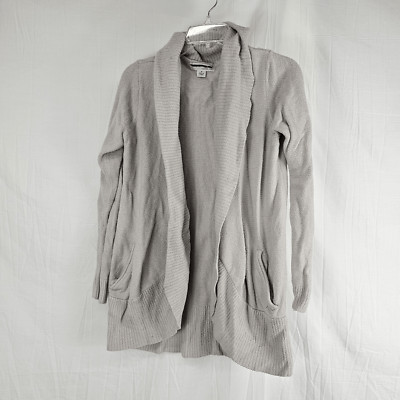 Barefoot Dreams CozyChic Lite Circle Cardigan Medium Beige Sweater 423 Medium-image