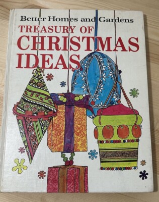 Vintage 1966 Better Homes & Gardens Treasury of Christmas Ideas HC USA-image