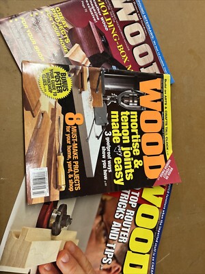 Wood Magazine Better Homes And Gardens Lot Of 3-image