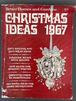 Better Homes and Gardens 1967 Christmas Ideas Decorations to Make Recipes Trees-image