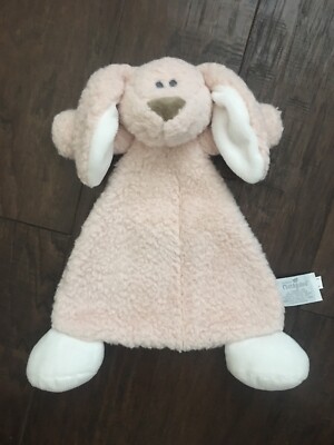 Nat & Jules Cozies Belina Bunny Lovey Blanket Pink Rattle Baby Girl Plush Toy-image