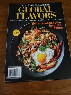 Better Homes & Gardens Magazine • GLOBAL FLAVORS 2025 • 94 International Recipes-image