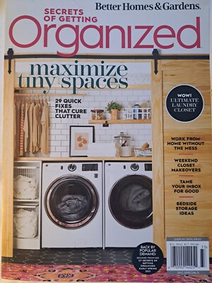 Secrets To Getting Organized- Better Homes & Gardens Magazine-image