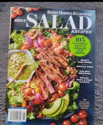 Best Salad Recipes ~ Better Homes & Gardens Magazine 2024 ~ 105 Flavorful Recipe-image