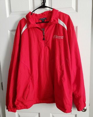 Vintage Red McCormick Distilling Sport Tek Wind Shirt Men's Size 2XL #JST75-image