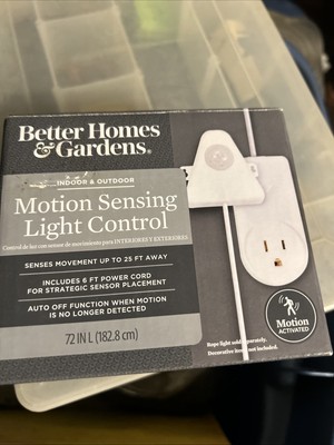Better Homes & Gardens Motion Sensing Light Control NEW indoor / outdoor-image