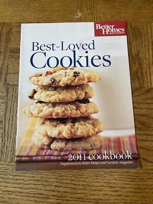 Better Homes And Gardens Best Loved Cookies Cooking Magazine-image