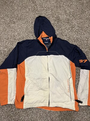 Vintage 90’s Ralph Lauren Polo Sport Wind Breaker Jacket Size S/M Vtg Rare-image