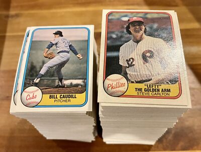1981 Fleer Baseball Cards 1-200 (EX-NM) - You Pick - Complete Your Set-image