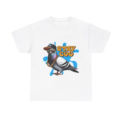 Stay Cool Bird T-Shirt Sarcasm Funny Shirt Gift Idea Unisex Softstyle Comfort Te-image
