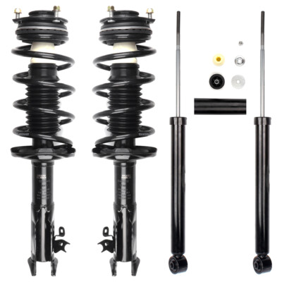 For 2006-11 Honda Civic Front Rear Shock Absorber Strut & Spring Assemblies Kits-image