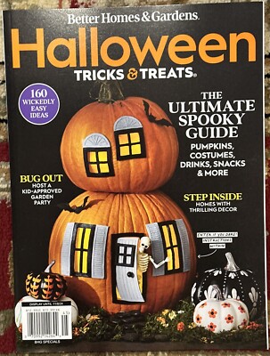 Better Homes & Garden Magazine 2024  Halloween Tricks And Treats Ultimate Spooky-image