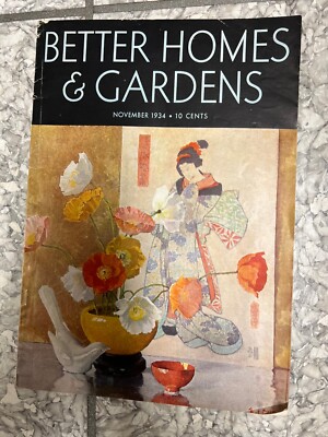 BETTER HOMES AND GARDENS NOVEMBER 1934-image