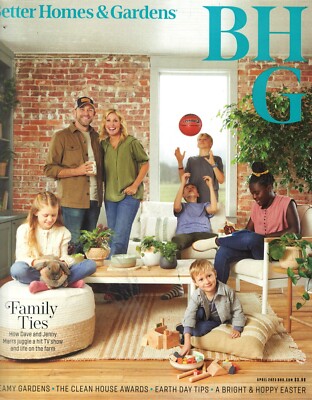 Better Homes and Gardens April 2023 Single Issue Magazine-image