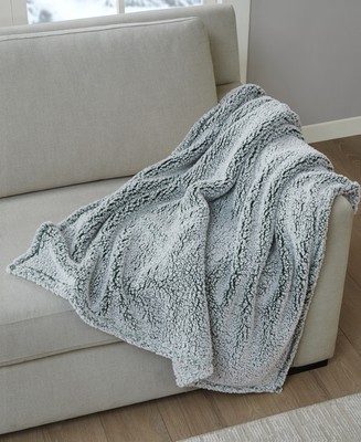 Premier Comfort Alpine Valley Cozy Sherpa Throw, 50