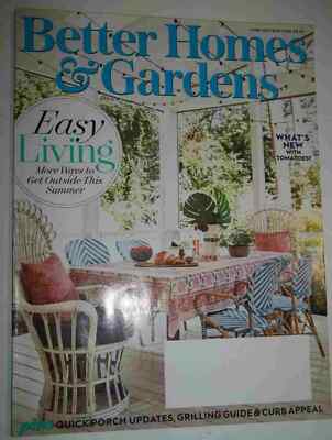 Better Homes & Gardens Magazine, June 2019, Back Issue-image