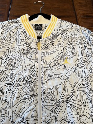NWOT - XL  Nike Air Jordan 4 Lightning Thunder Laser Jacket - 1 Out Of 500-image
