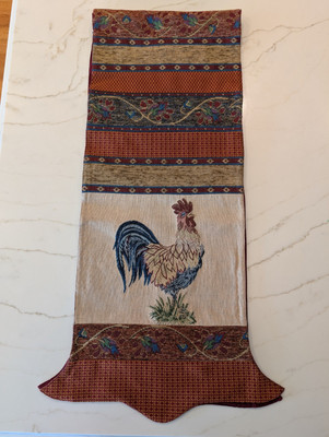 Pier 1 Imports Table Buffet Runner Rooster Pattern 14