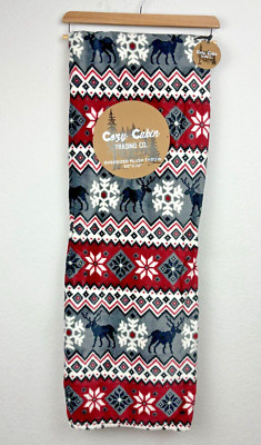 Cozy Cabin Trading Co. Holiday Oversized Plush Throw Blanket 50