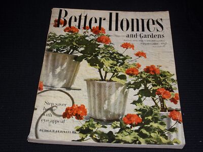 1950 SEPTEMBER BETTER HOMES & GARDENS MAGAZINE - ILLUSTRATED COVER - O 13819-image
