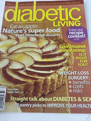 BETTER HOMES AND GARDENS DIABETIC LIVING FALL 2007-image