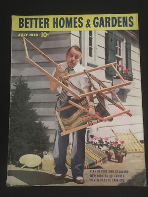 BETTER HOMES & GARDENS July 1939-image