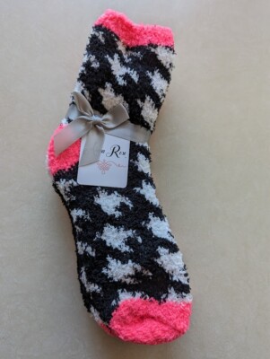 3 pairs Alexa Rose Cozy Fluffy Soft Warm Crew Socks Women 5-9 3pair/pack 1 pack-image