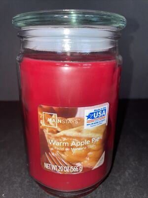 Mainstays WARM APPLE PIE 20 oz. Jar Candle-image