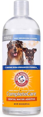 Arm & Hammer Complete Care Fresh Dental Water Additive for Dogs, 16 Fl Oz - Flav-image