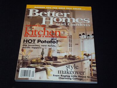 1995 SEPTEMBER BETTER HOMES & GARDENS MAGAZINE - LIGHT & BRIGHT KITCHEN - E 2639-image