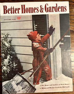 Better Home & Gardens (Volume 18, Number 5 )  January 1940-image