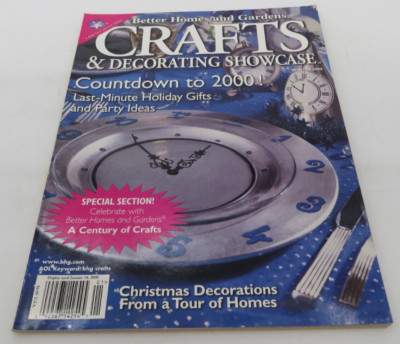 Crafts & Decorating Showcase Winter 2000 Better Homes & Gardens holiday gifts -image
