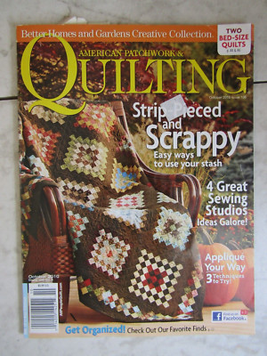 Better Homes & Gardens Magazine American Patchwork & Quilting October 2010-image