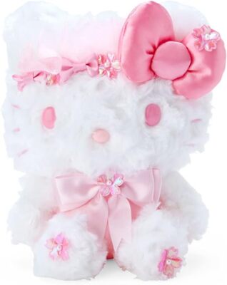 Hello Kitty Sakura Design 2023 Plush Doll Stuffed Toy SANRIO Character Jp import-image