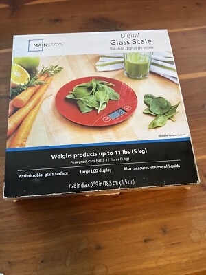 Digital Glass Food Scale Plate 7.25