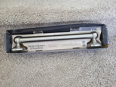 Grab Bar / Satin Nickle Finish / 16 Inch / Better Homes & Gardens-image