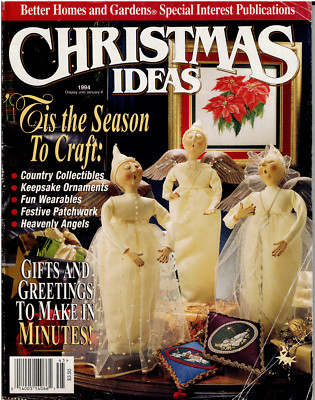 Better Homes Gardens 1994 Christmas Ideas Magazine Special Publications vintage-image