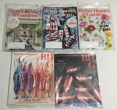 Better Homes and Gardens Magazine Lot of 5 June 2021 - December 2024 New-image
