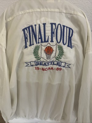 VINTAGE 1989 NCAA FINAL FOUR WINDBREAKER JACKET - XL-image
