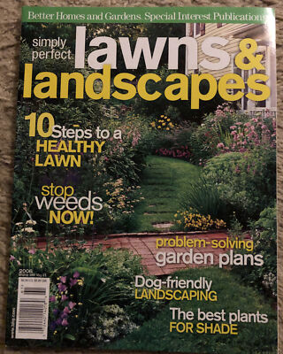Better Homes & Gardens SIMPLY PERFECT LAWNS & LANDSCAPES  2006-image