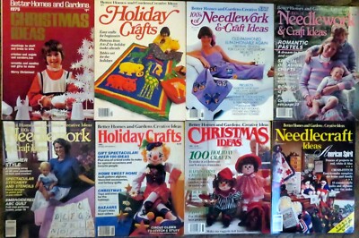 BETTER HOMES AND GARDENS - Needlework and Craft Idea - 8 Issues from 1975-1988-image