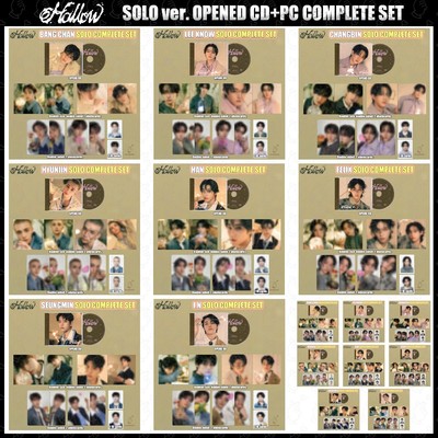 PRESALE STRAY KIDS Hollow JAPAN SOLO ver. COMPLETE SET OPENED CD + 6CARDS-image