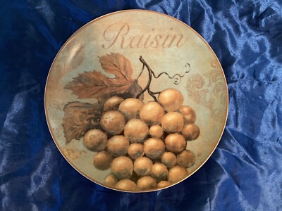 Delicious, Plate Pier 1 One Imports Raisin Grapes ,8 1/4