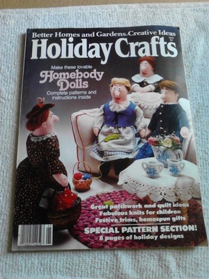 Better Homes & Gardens Holiday Crafts 1979-image
