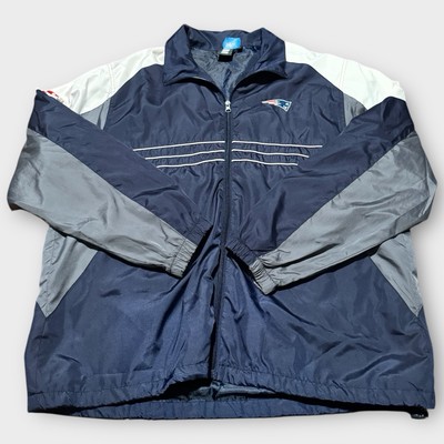 VINTAGE NEW ENGLAND PATRIOTS SI NFL Football Coach Wind Jacket Men XL Y2K Grunge-image