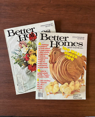 Better Homes and Gardens Magazine 1978 April, July-image