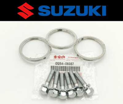 Exhaust Manifold Gasket Repair Set Suzuki GT750 LeMans 1972-1977 (Complete Set)-image