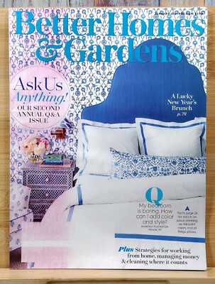 Better Homes & Gardens Magazine JANUARY 2021 Ask Us Anything! Our 2nd Annual Q&A-image