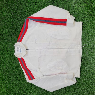 Vintage 80s North San-Diego Windbreaker L 21x25 Fleece-Lined-image