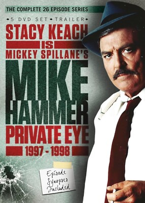 Mike Hammer, Private Eye The Complete Series DVD Set (1997-1998) Stacy Keach-image